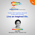 Sheamroo Horizons- 'Live an Inspired Life' by Mrs. Jaya Row (Managing trustee, Vedanta Trust) show
